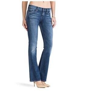 NEW Citizens of Humanity Dita Petite Bootcut Leg Size 27 Blue Style # 1325B-243
